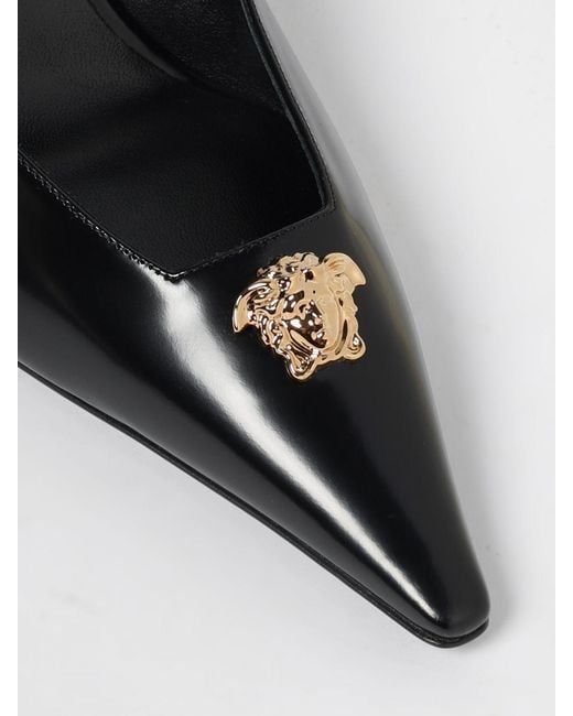 Versace Black Pumps