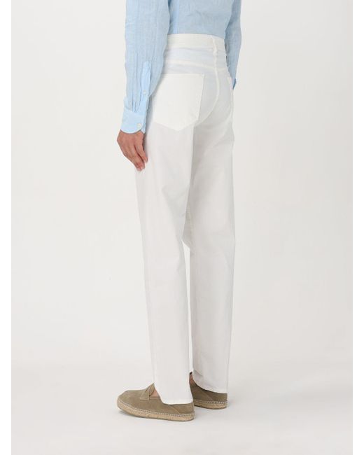 Pantalon Siviglia pour homme en coloris White