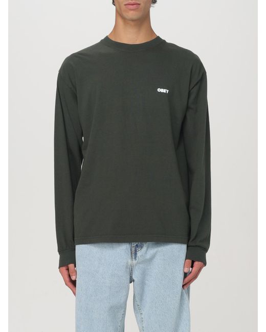 Pull Homme Obey pour homme en coloris Vert Lyst