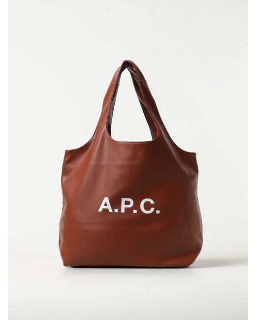 A.P.C. Red Shoulder Bag