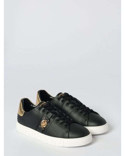 Versace Black Trainers for men