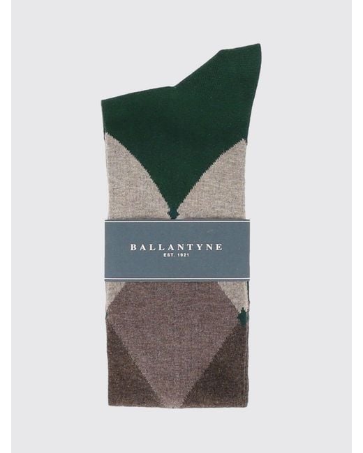 Ballantyne Green Socks for men