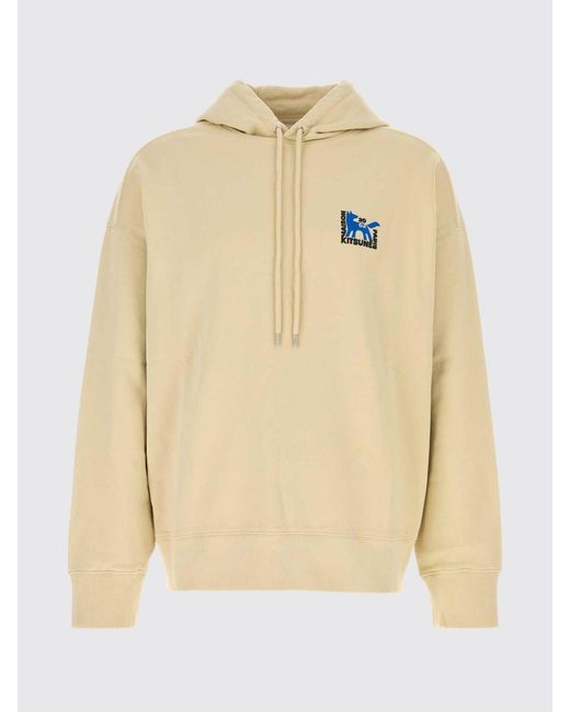 Maison Kitsuné Natural Maison KitsunÉ Cotton Hoodie for men