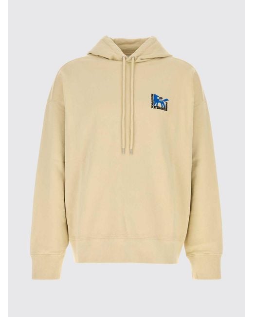 Maison Kitsuné Natural Maison KitsunÉ Cotton Hoodie for men