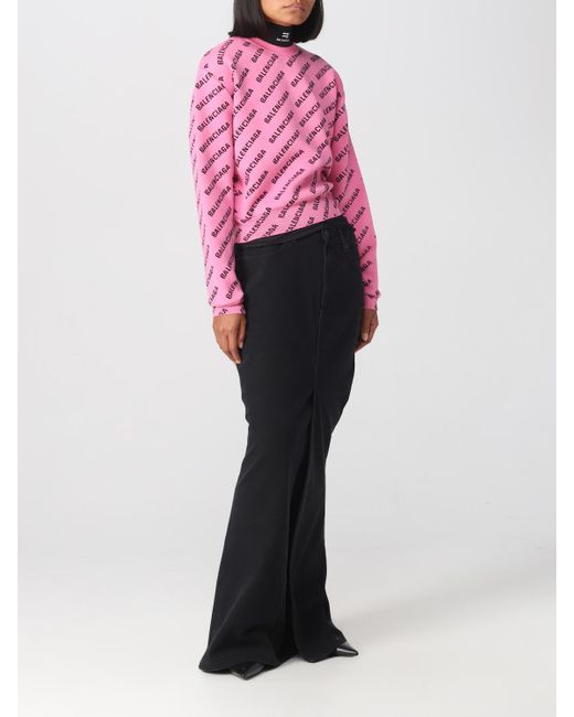 Balenciaga pink sweater women's deals