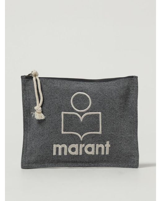 Bolso De Mano Mujer Isabel Marant de color Gray