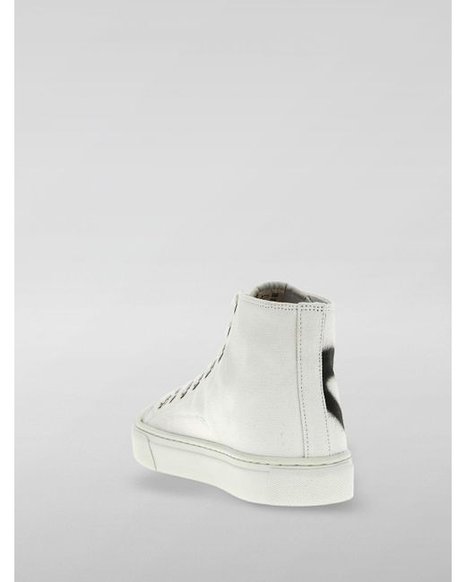 Sneakers Plimsoll in canvas di Vivienne Westwood in White