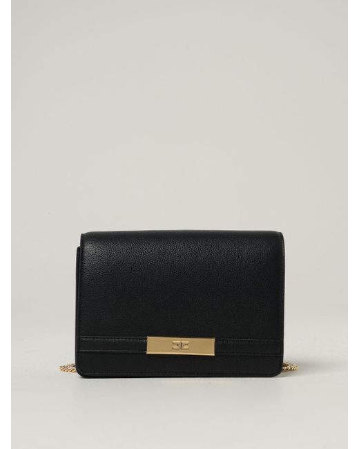 Borsa A Tracolla di Elisabetta Franchi in Black