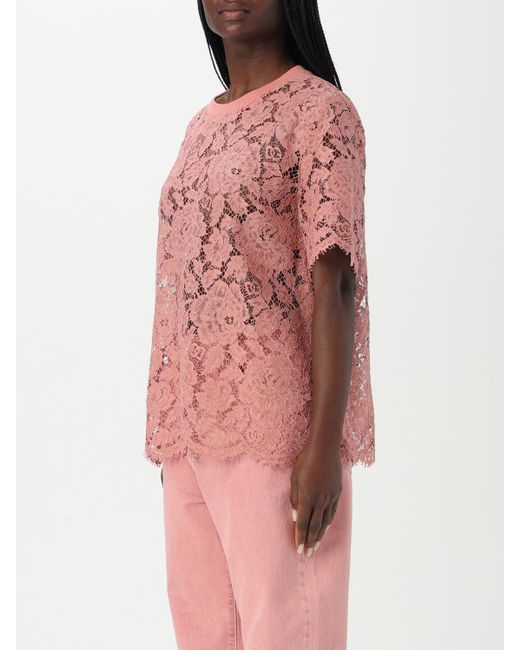 Dolce & Gabbana Pink Dolce &Amp Gabbana Jumper
