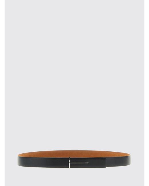 Tom Ford White Leather And Suede Belt for men