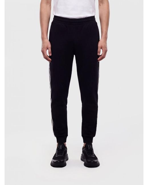 EA7 Blue Jogging Trousers for men