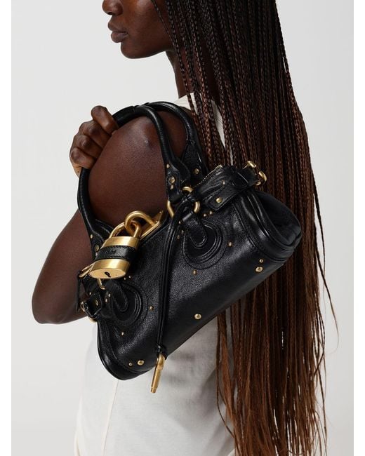 Chloé Black Chlo&Eacute Paddington Ledertasche