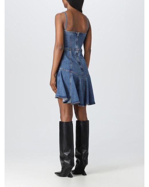 McQueen Blue Dresses