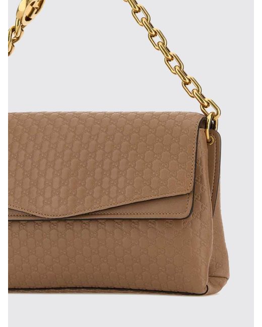 Gucci Natural Medium Chain Shoulder Bag