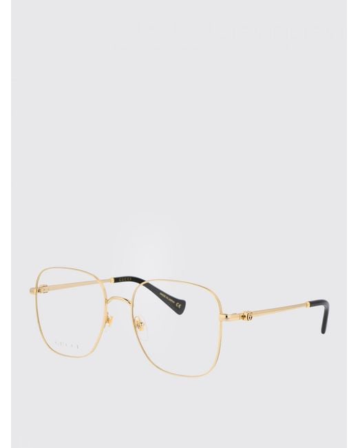 Gucci White Optical Frames