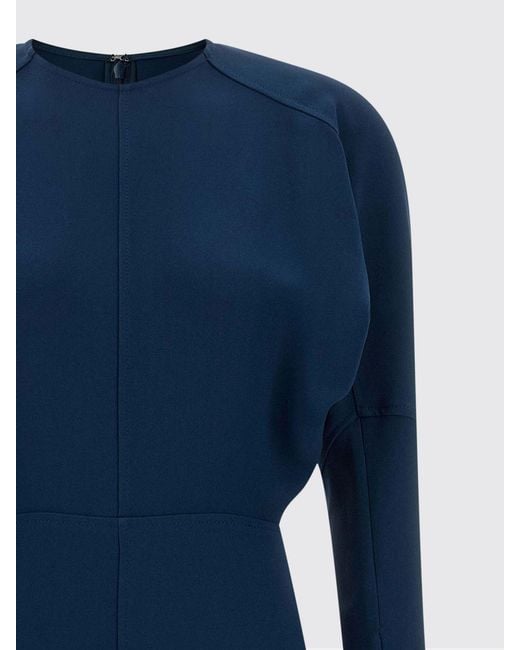 Victoria Beckham Blue Dress