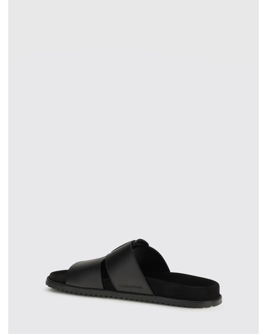 Dolce & Gabbana White Dolce &Amp Gabbana Leather Sandals for men