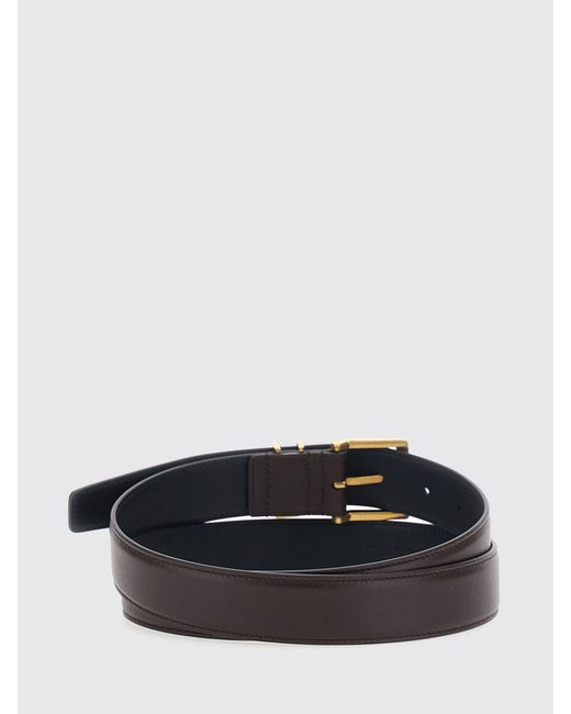 Saint Laurent White Belt for men