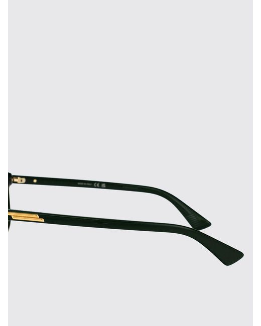 Bottega Veneta Green Acetate Optical Glasses for men