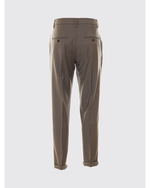 Dondup Gray Trousers for men