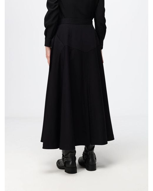Burberry Black Skirt