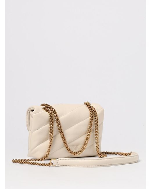 Pinko Natural Love Puff Baby Quilted Nappa Bag