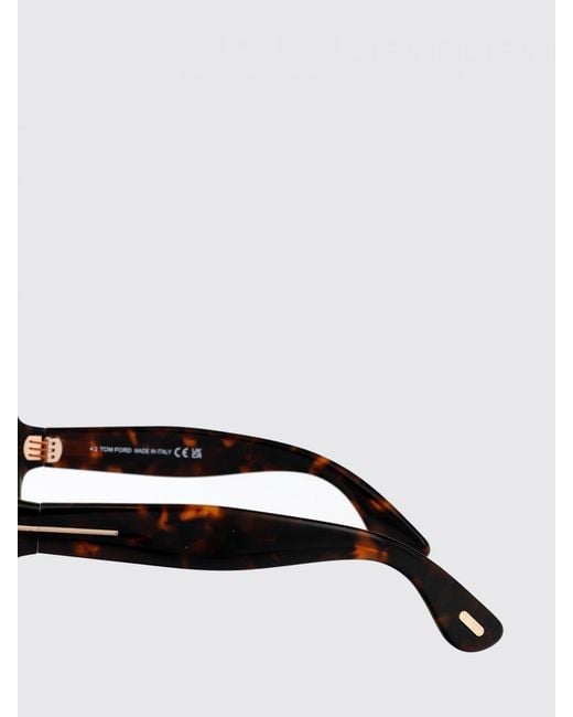 Tom Ford Brown Ft1221 Saffron Acetate Sunglasses