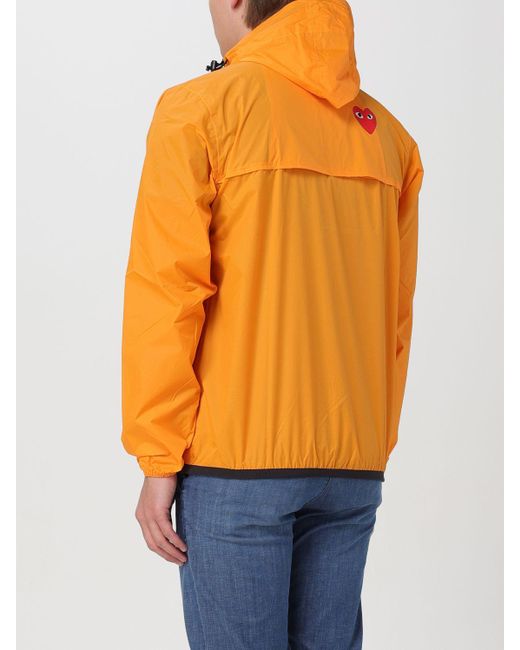 Comme des Garçons Orange Jacket Comme Des Garcons Play for men