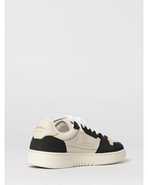 Axel Arigato White Dice Lo Leather Sneakers for men
