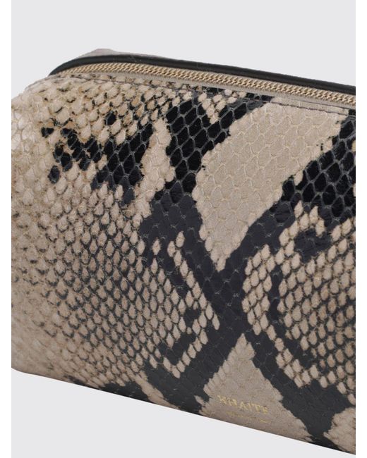 Khaite Gray Shoulder Bag