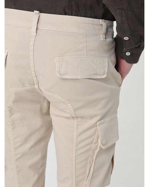 Mason's Multicolor Stretch Cotton Cargo Trousers for men