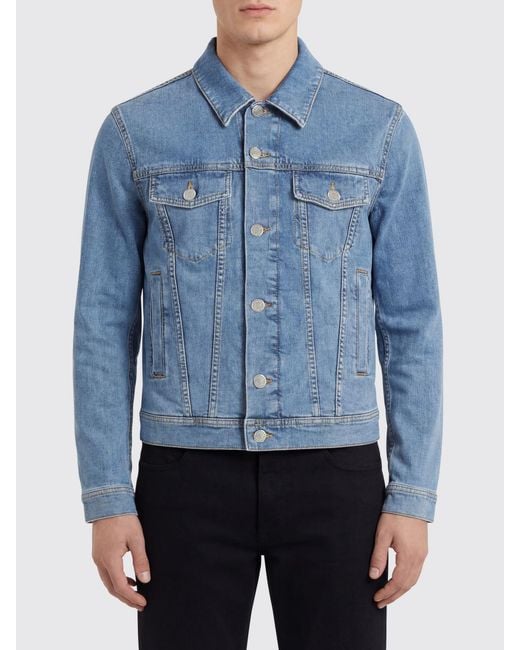 Jacob Cohen Blue Denim Jacket for men