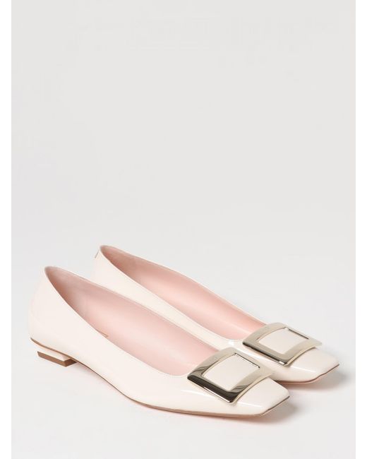 Roger Vivier Natural Ballet Pumps
