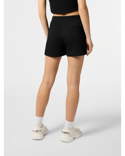 Philipp Plein Black Shorts