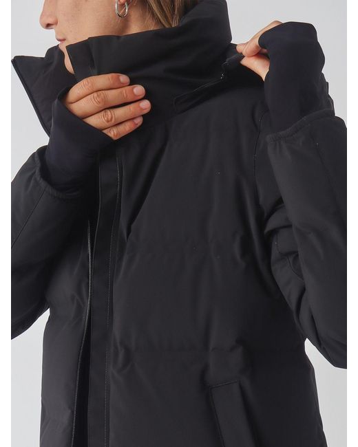 Herno Black A-Shape Short Down Jacket