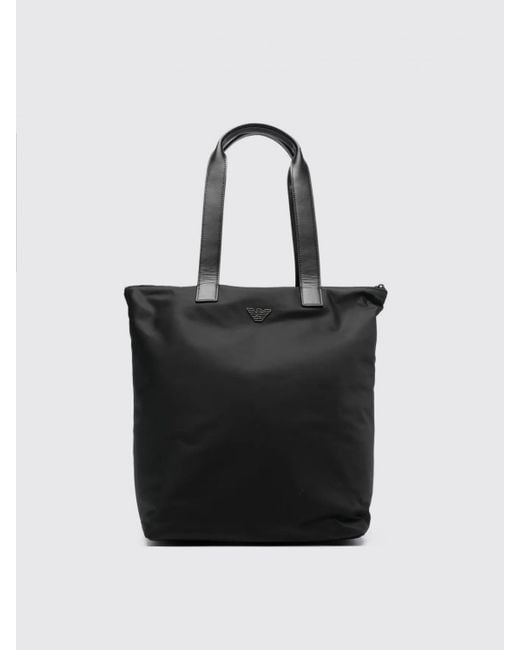 Bolsos Hombre Emporio Armani de hombre de color Black
