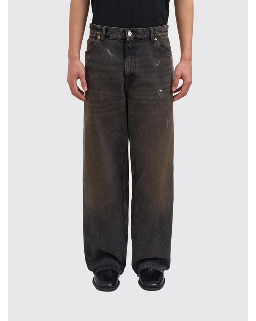 Our Legacy Black Our Vast Cut Cotton Denim Jeans for men