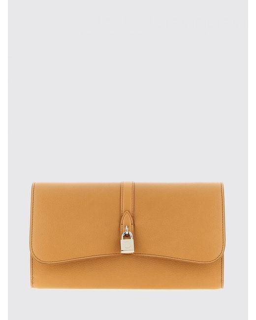 Stella McCartney Orange Ryder Faux Leather Wallet Bag