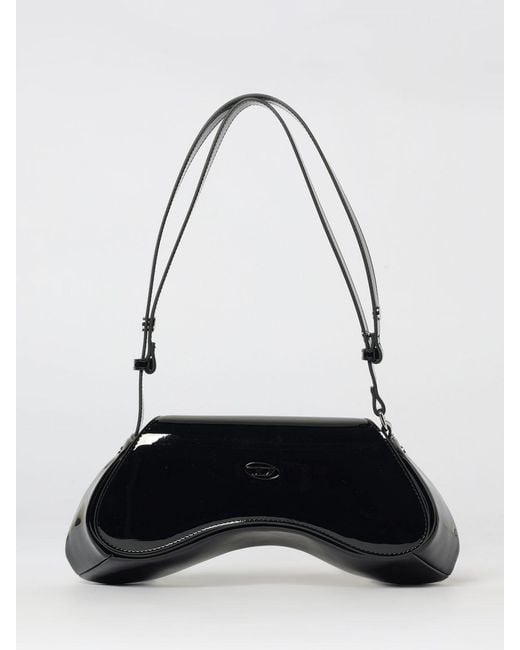 DIESEL White Play Crossbody Bag