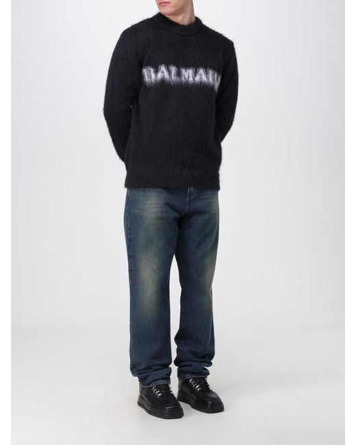 Balmain Blue Denim Jeans for men
