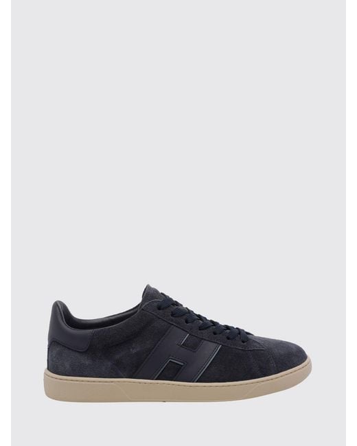 Hogan Blue Cool Suede Sneakers for men