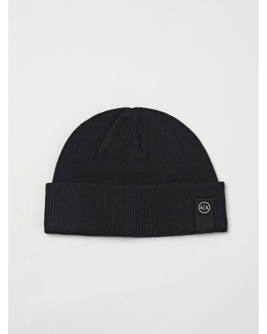 ARMANI EXCHANGE Blue Hat for men