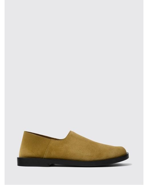 Camper Brown Don Suede Loafers for men