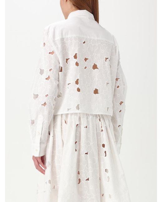 MSGM Natural Hemdbluse Damen