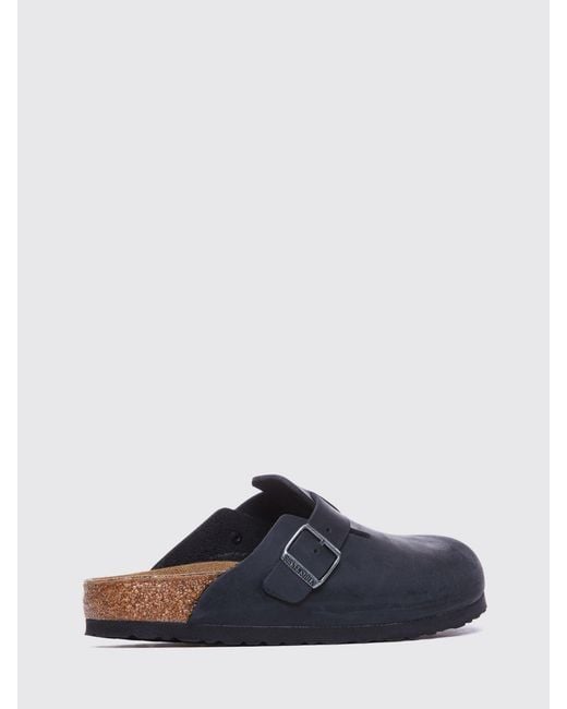 Birkenstock Blue Boston Mules for men