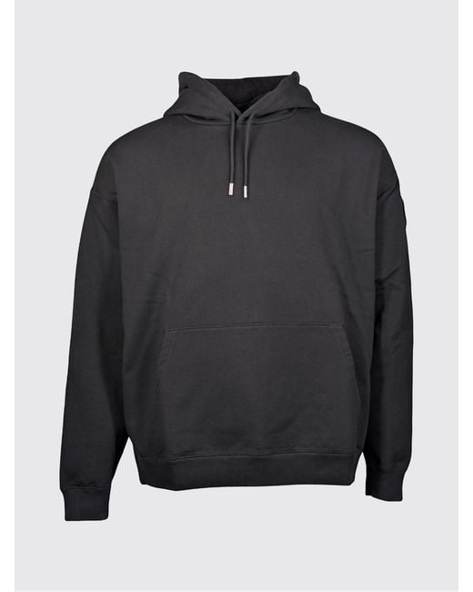 Canada Goose Black Cotton Hoodie for men