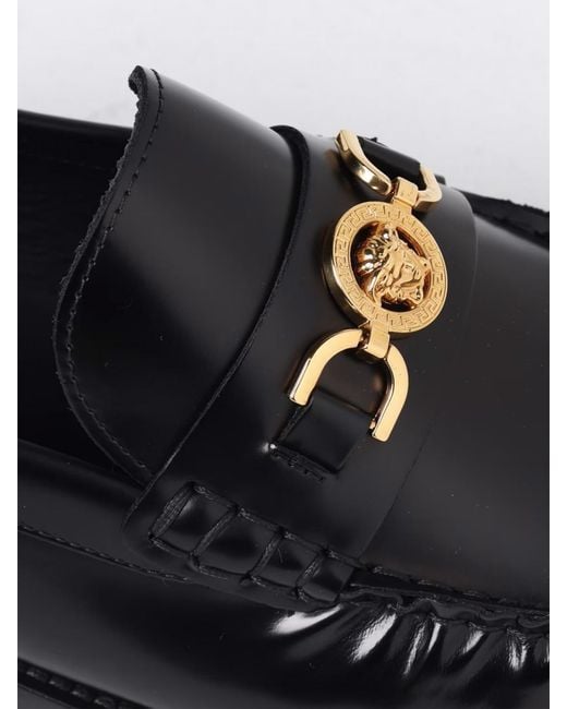 Versace Black Medusa '95 Loafers for men