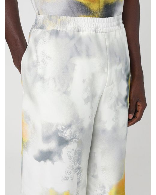 Alexander McQueen Shorts mit obscured flower-print in Multicolor für Herren