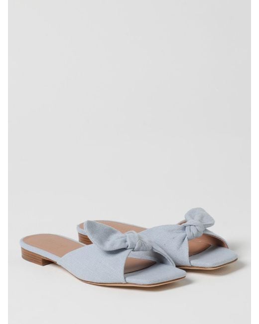 Mules Vargas di Malone Souliers in White