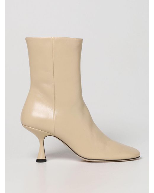 Botines de tacón Wandler de color Neutro | Lyst
